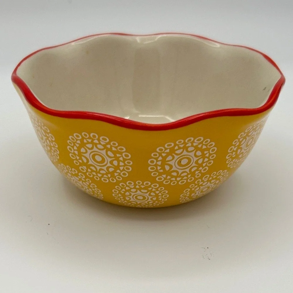 The Pioneer Woman 4 Piece Nesting Measuring Bowls Set Multicolor Stoneware